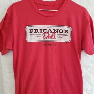 Graphic Tee Shirt of Fricano's Deli (Austin, Texas)
